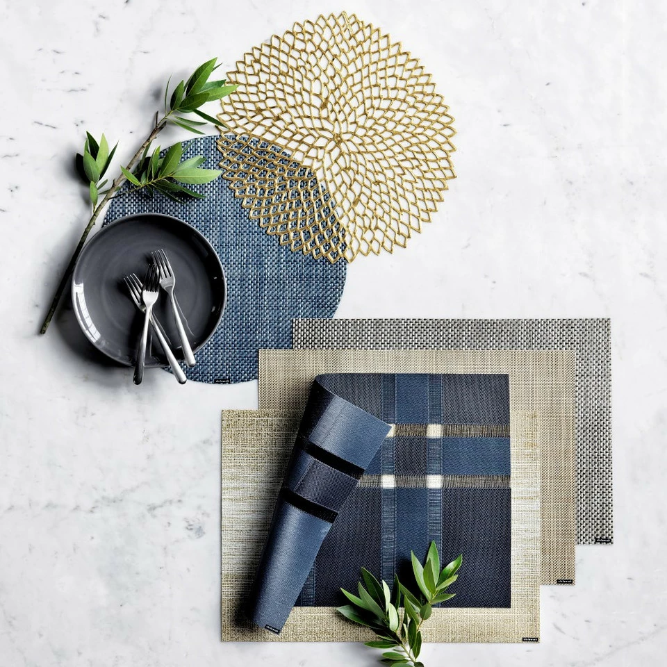 Chilewich Dahlia Brass Placemat - Image 2