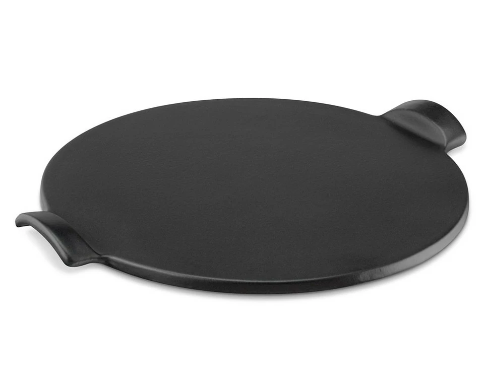 Emile Henry French Ceramic Pizza Stone - Black - Image 4