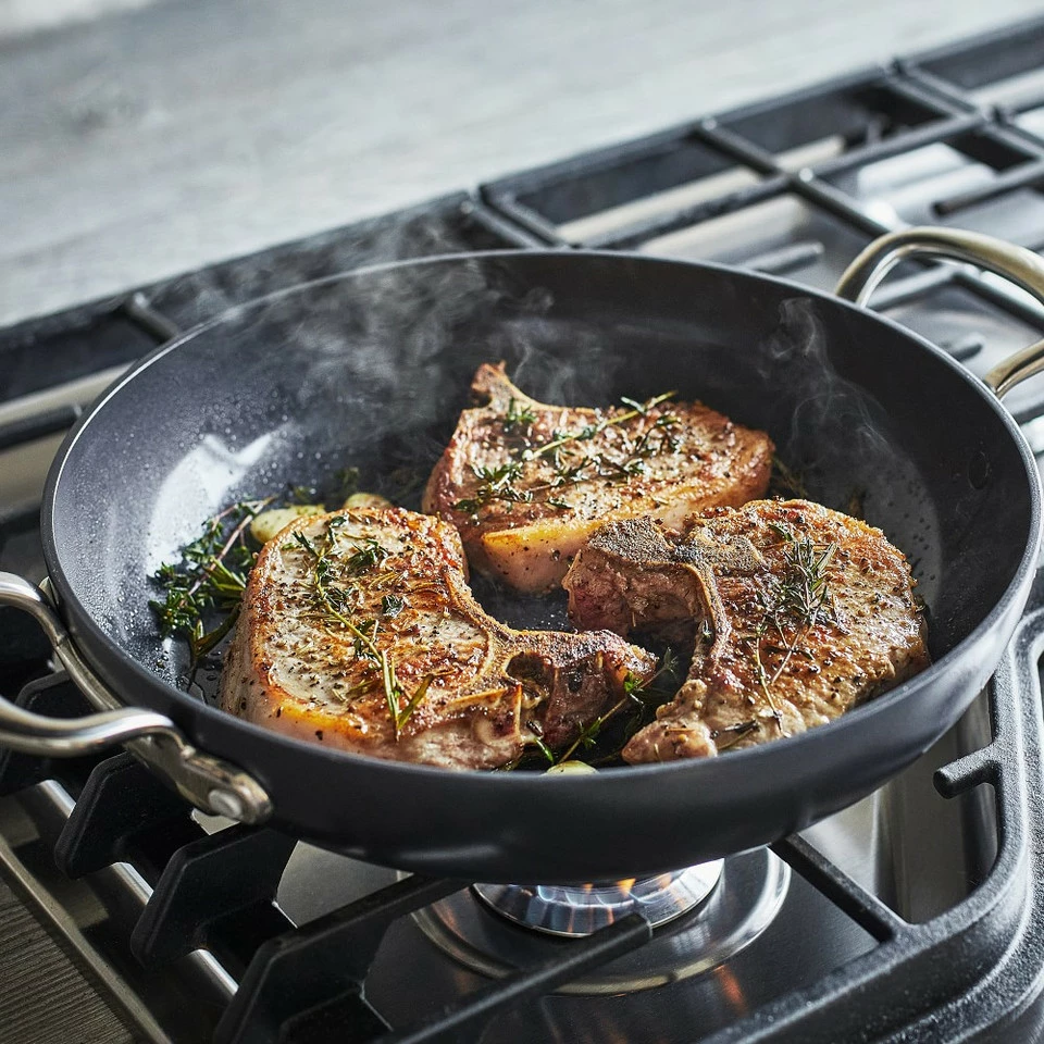 GreenPan™ Premiere Ceramic Non-Stick Outdoor/Indoor Covered Deep Skillet - Image 6