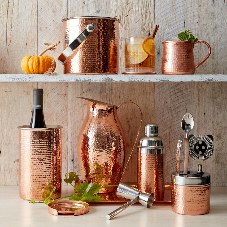 Hammered Copper Wine Chiller - Image 3