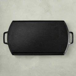 Lodge Blacklock Triple-Seasoned Cast Iron Double Burner Griddle