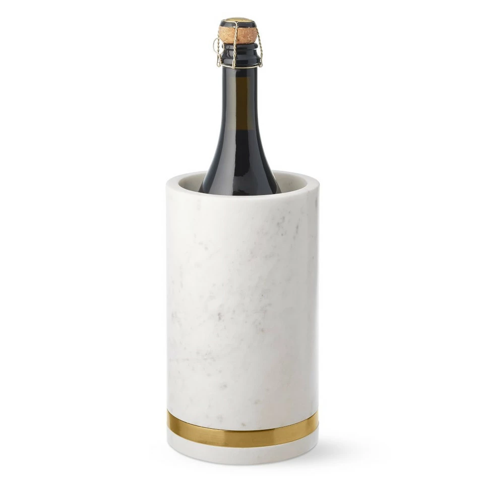 Marble & Brass Wine Chiller - Image 2