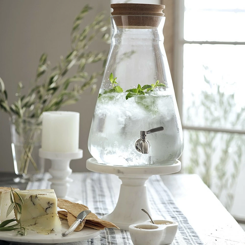 Marble Beverage Dispenser Stand - Image 2