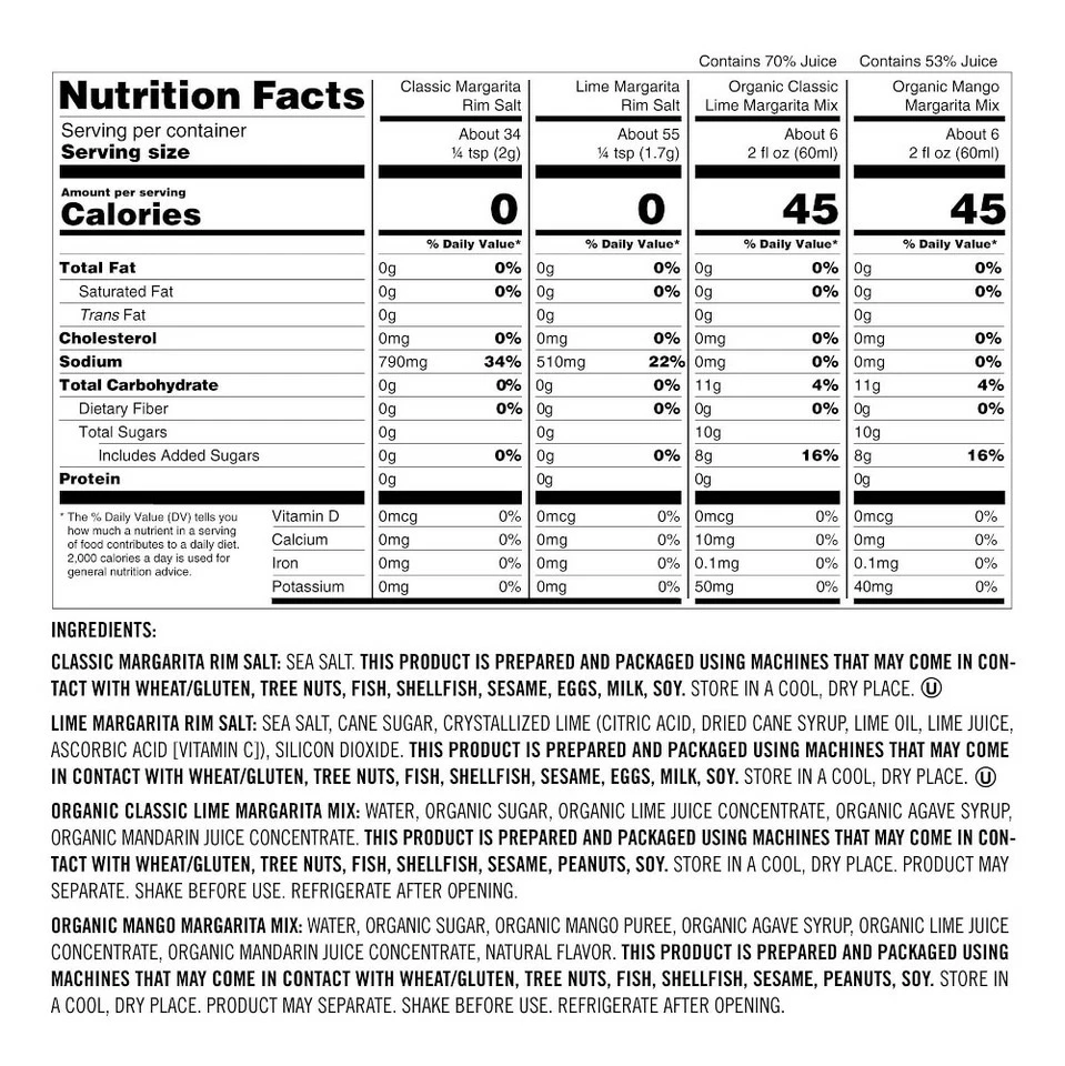 Margarita Duo with Salt Gift Set - Image 4