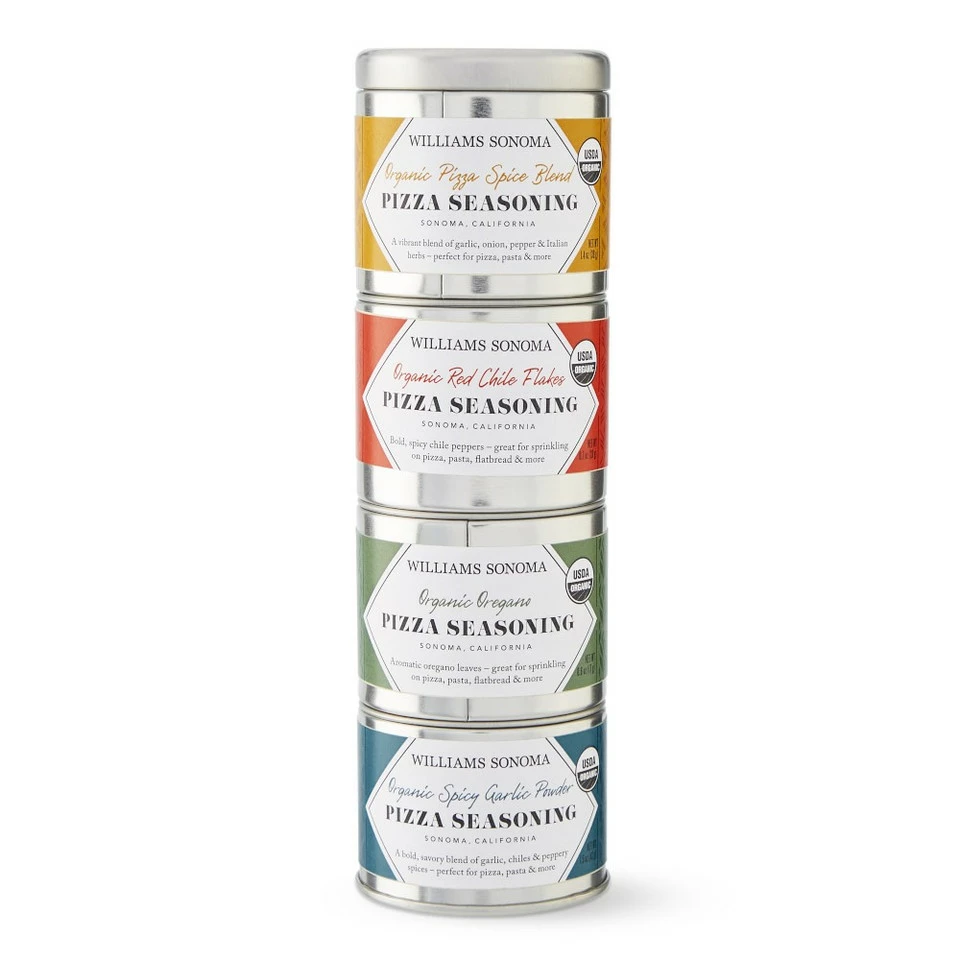 Organic Pizza Seasoning Mini Rub Set