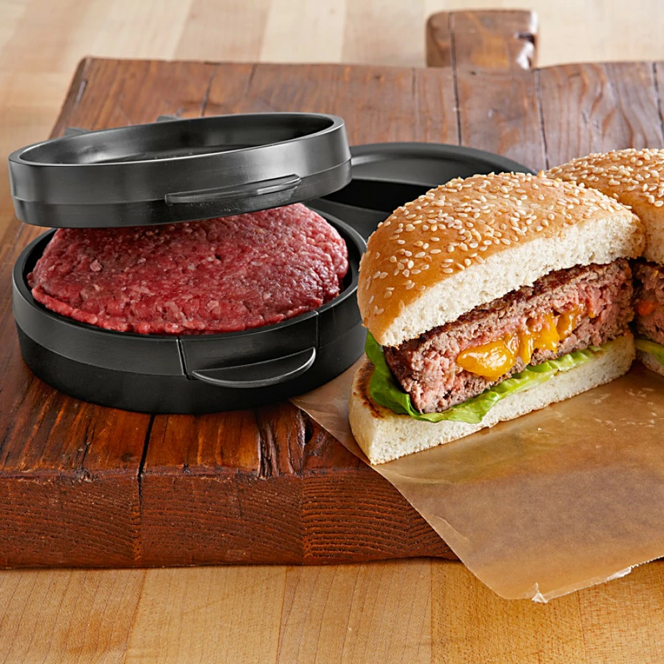 Stuffed Hamburger Press with Lifter - Image 11