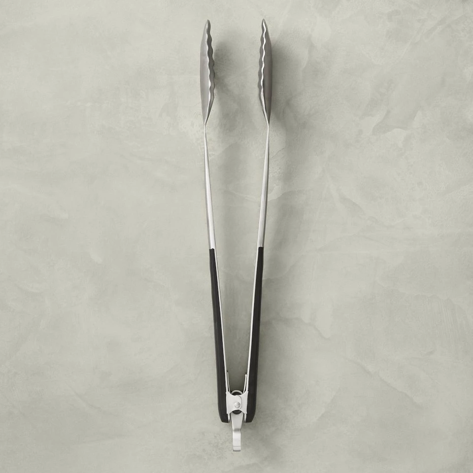 Williams Sonoma Black-Handled Barbecue Tongs