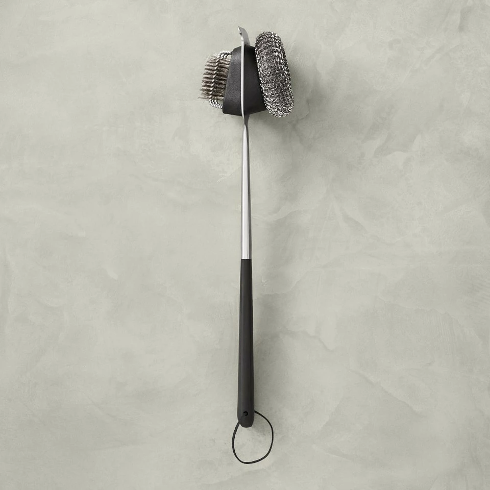 Williams Sonoma Black-Handled Barbecue Grill Cleaning Brush - Image 4