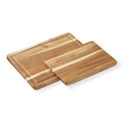 Williams Sonoma Chopping & Carving Board, Set of 2, Acacia