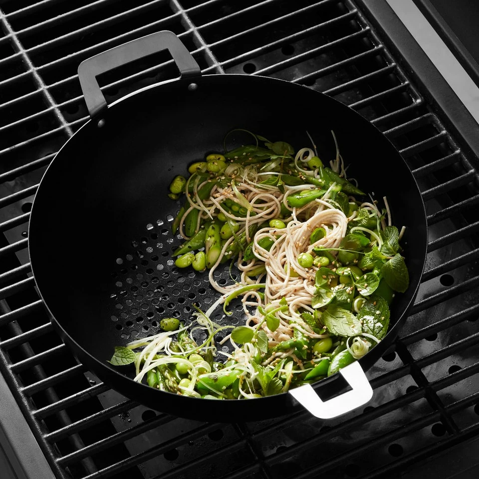 Williams Sonoma High Heat Non-Stick Outdoor Wok - Image 7