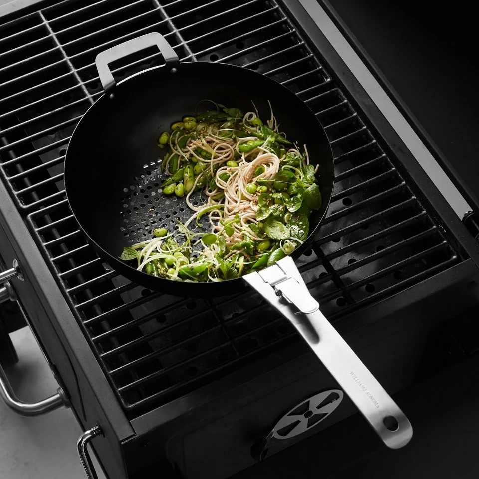 Williams Sonoma High Heat Non-Stick Outdoor Wok - Image 5