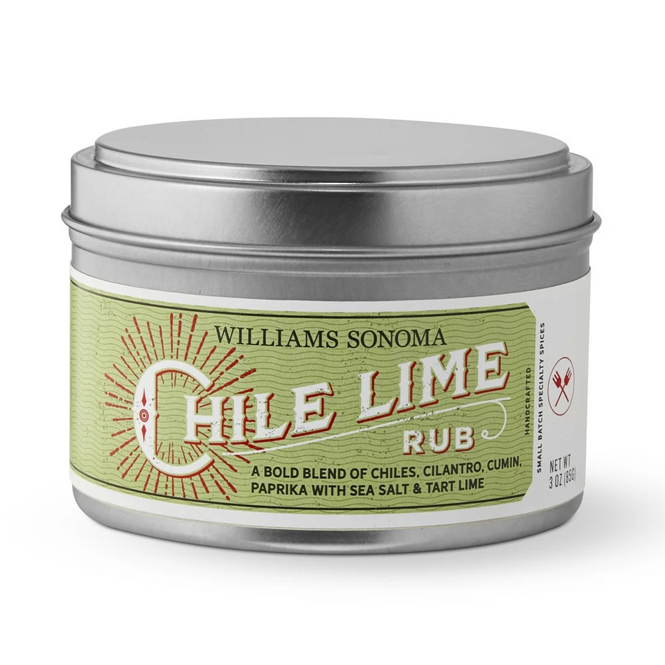 Williams Sonoma Rub, Chile Lime