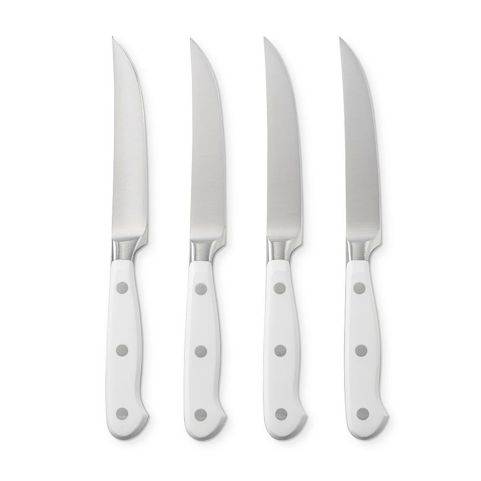 Wüsthof Classic 4-Piece Steak Set, White